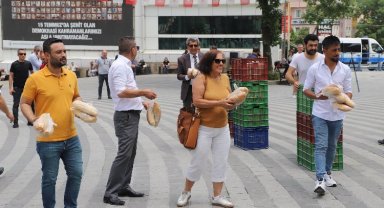 Bursa'da 2 bin ücretsiz ekmek dakikalar içinde tükendi