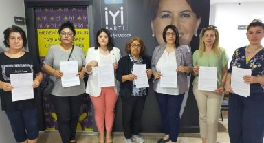 Bursa'da İYİ Partili kadınlardan suç duyurusu