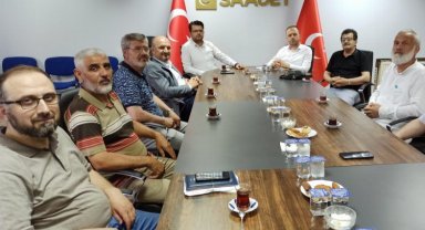 Bursalı Demokratlardan 'Saadet' ziyareti