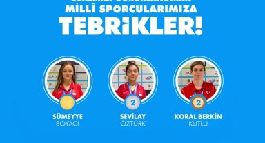 Cumhurbaşkanı Erdoğan'dan milli sporculara tebrik