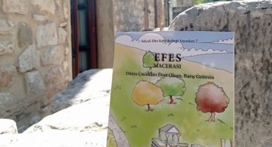 Efes macerası çocuklara masalsı anlatıldı