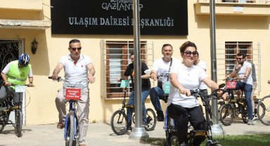 Gaziantep'te farkındalıklı pedal