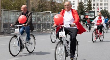 Kayseri Büyükşehir'den bisiklet mesaisi