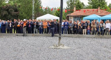Kayseri Yahyalı'da Yerköy Camii'nin temeli atıldı