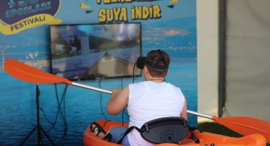 Kocaeli Sekapark su sporlarıyla şenlendi