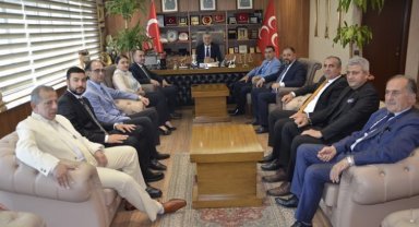 KSMMMO Başkanı Ali Yedikaya'dan MHP Kayseri'ye iade-i ziyaret