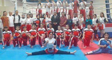 Kütahyalı sporculara şampiyona morali