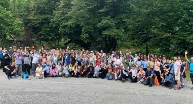Sakaryalı doğaseverler Yanık Vadisi'nde buluştu