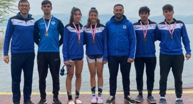 Sakaryalı kürek sporcuları derece ile döndü
