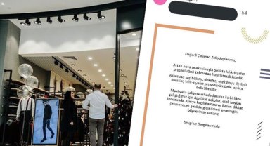 Ünlü markanın 'basen dikkat çekmeyecek şekilde giyinin' yazışması özür dilettirdi!