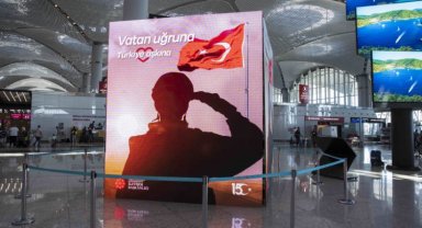 15 Temmuz kahramanları İstanbul Havalimanı'nda anıldı