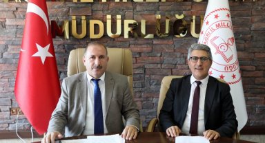 Ağrı'da tarımsal mesleki ve teknik iş birliği