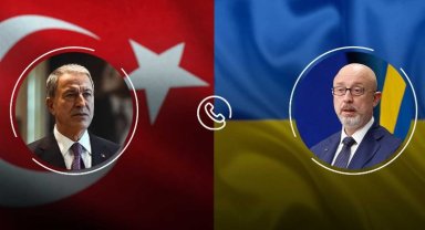 Bakan Akar Ukraynalı mevkidaşıyla görüştü