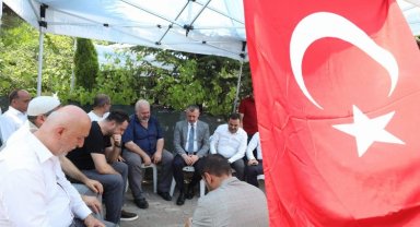 Başkan Büyükakın'dan Kocaeli'de şehit ailesine taziye