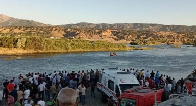 Bingöl'de Murat Nehri'ne çocuğu kurtarmak isterken akıntıya kapılıp, kayboldu!