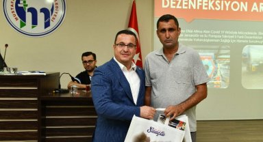 Bursa Mustafakemalpaşa'da 'ayın personeli' motivesi