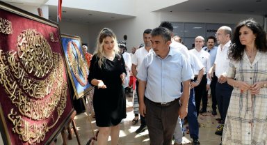 Bursa Osmangazi'de OSMEK'ten göz dolduran sergi