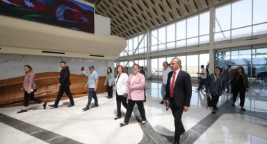 Derya Yanık Şuşa'yı ziyaret etti
