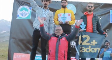 Erciyes'te Ultra Sky Trail Dağ Maratonu nefes kesti