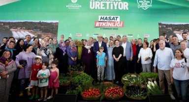 İstanbul Büyükşehir'in fideleri meyvelerini verdi