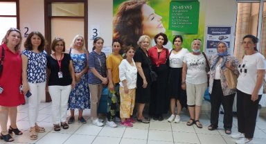 İzmir Çiğlili kadınlara sağlıklı yaşam desteği