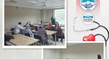 KAYMEK'ten ilk yardım semineri