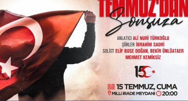 Kocaeli'nde "Temmuzdan Sonsuza" 15 Temmuz anma etkinliği