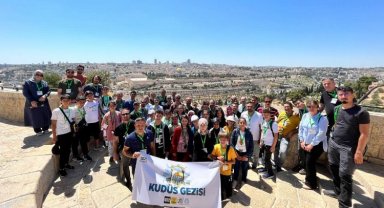 Konyalı öğrenciler Kudüs gezisiyle ödüllendirildi