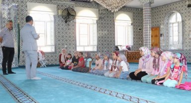 Manisa Turgutlu'da Kur'an kursu öğrencilerine tasarruf bilinci