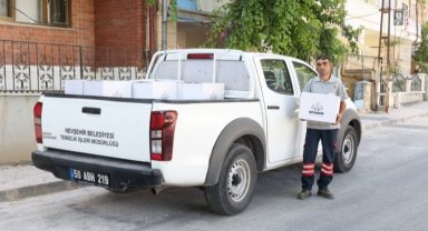 Nevşehir Belediyesi'nden kurban ikramı