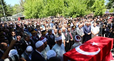 Şehit Uzman'a acı veda
