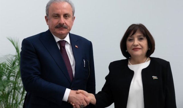 TBMM Başkanı Şentop, Gafarova ile buluştu