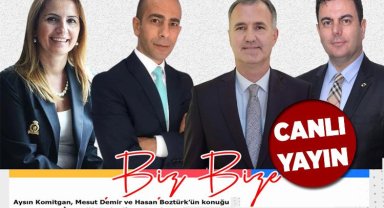 Bursa İnegöl Belediye Başkanı Alper Taban İGF TV'de 'Biz Bize'nin konuğu
