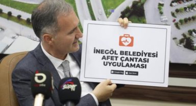 Bursa İnegöl'ün 'afet çantası' uygulaması ilgi görüyor