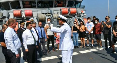 Bursa Mudanya'da ziyaretçi 'Akın'ı!