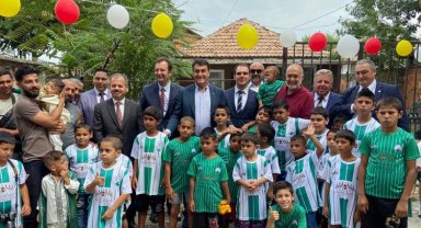 Bursa Osmangazi'den Filibe'de çifte hayır