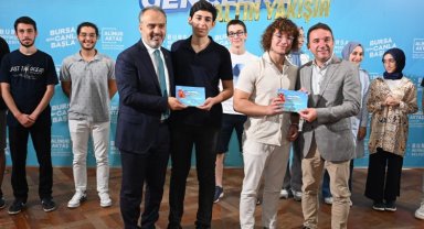 Bursa'da başarı ödüllendirildi