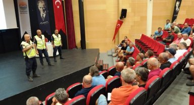 Cip sürücülerine polisten seminer