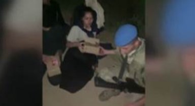 Düzensiz göçmenleri Mehmetçik kurtardı