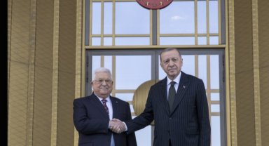 Filistin Devlet Başkanı Türkiye'de