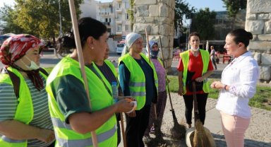 İzmir Efes Selçuk'un kadın başkanı, sokakları da kadınlara emanet etti