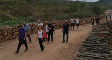 İzmit'te 'Bizimköy Yürüyüşü'ne Üçgaziler'de devam