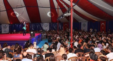 Kayseri Talaslılardan Akrobasi Sirki'ne büyük ilgi