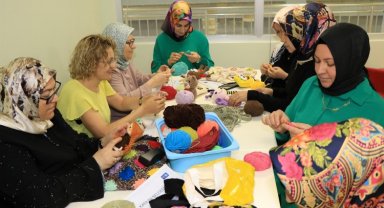 Kocaeli'de örgü dersleri Anne Şehir'de