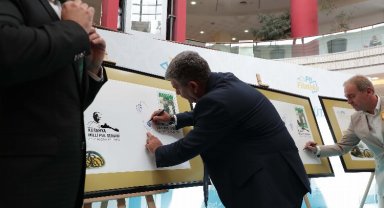 Kütahya'da milli pul sergisi açıldı