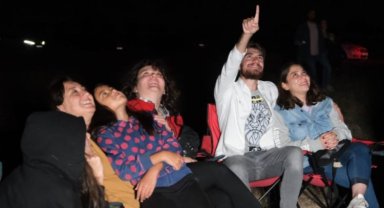 Meteor yağmurunu izlediler