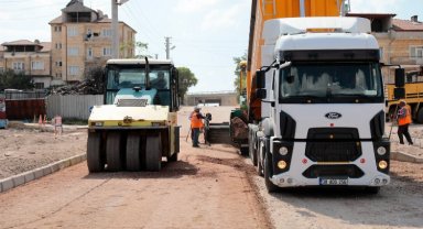 Nevşehir Belediyesi'nden Sümer'de üstyapı çalışması