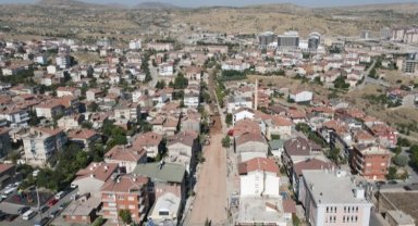 Nevşehir Belediyesi'nden üst yapı çalışması tam gaz