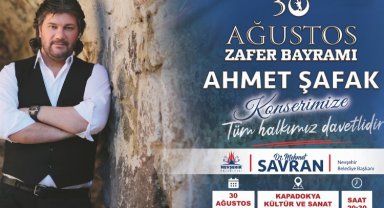 Nevşehir'de 30 Ağustos'ta Ahmet Şafak fırtınası