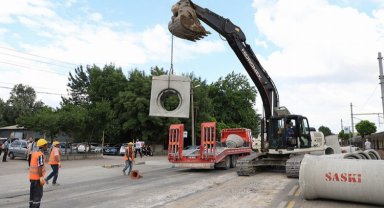 Sakarya'da 3 bin metrelik yağmursuyu hattı tamamlandı